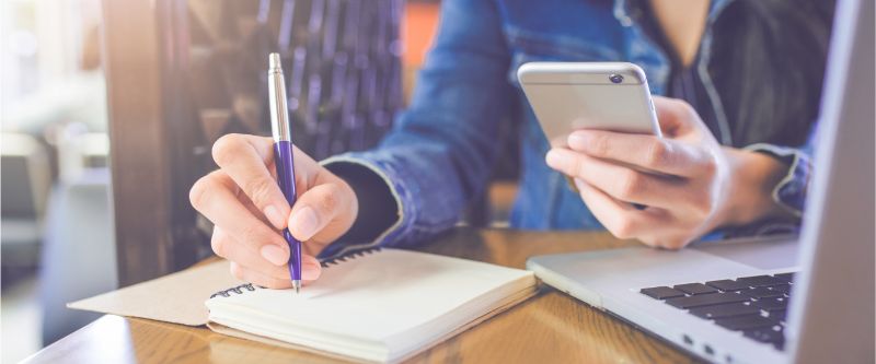 Finding a Job Series – Take Notes
